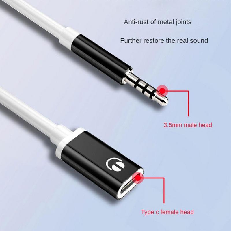 Usb C Earphone - USB C к Aux Audio Dongle