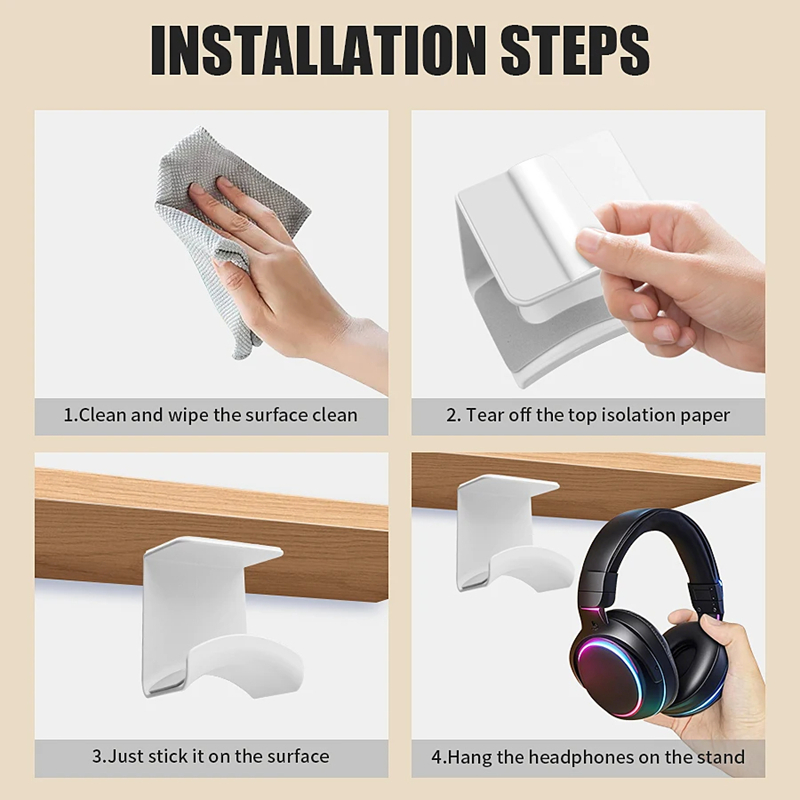 Универсальная подставка для на – обзор и цена Headphone Stand Desk
