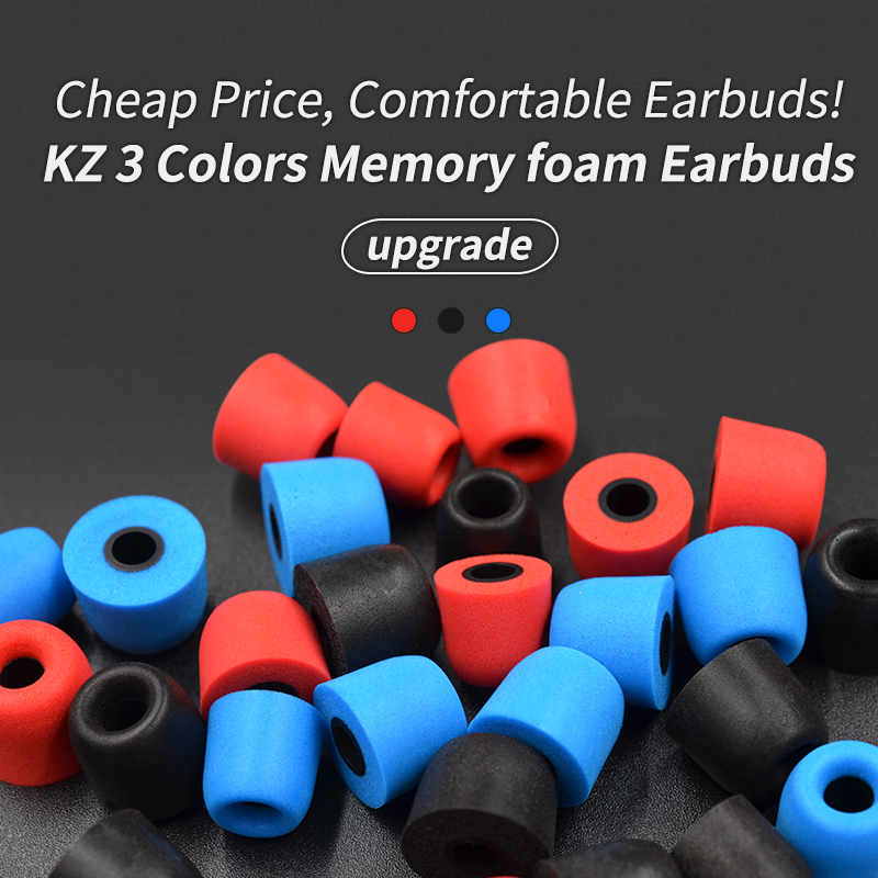 KZ гарнитура амбушюры 3 пары ( – обзор и цена Earphone Foam Tip